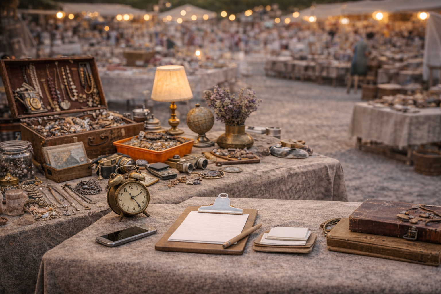 Stand de vanzare la targ